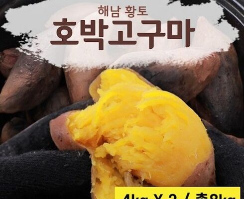 놓치면 후회할 2023 해남농협 해남 황토 호박고구마 8kg 베스트상품