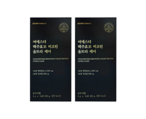 놓치면 후회할 여에스더 맥주효모 비오틴 울트라케어 36주 베스트상품