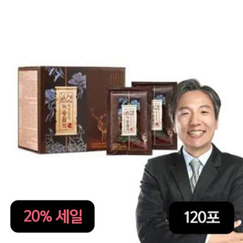 전문가 추천 박경호의 녹용활력 명작 20포X12박스총 240포 베스트상품