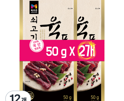 놓치면 후회할 소고기 육포 13g 36봉 추천상품