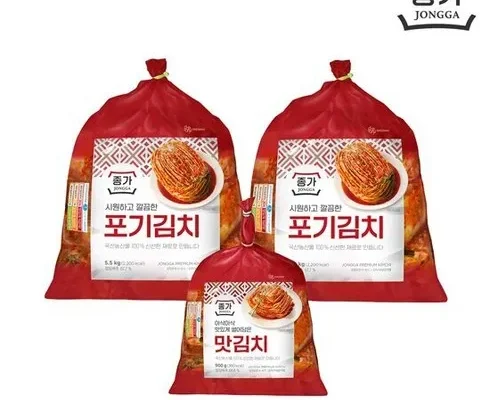 전문가 추천 중부식 포기김치 11kg  포기김치(중부식 900g 베스트5