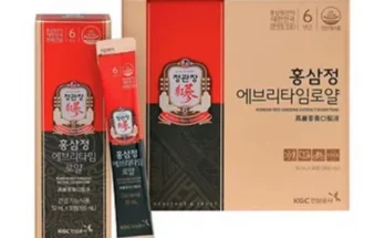 놓치면 후회할 홍삼정에브리타임로얄면세에디션 베스트5